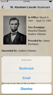 u.s.a. presidents pocket ref. iphone screenshot 3