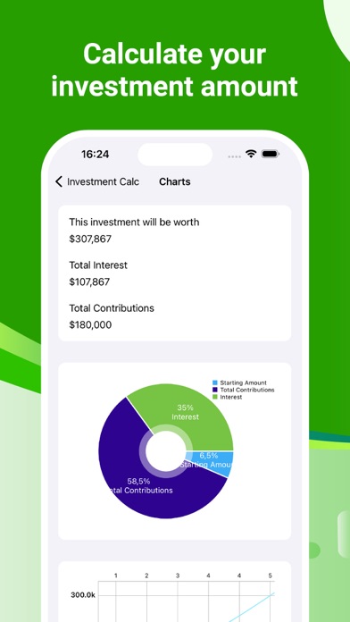 Investment Calculator - Calc Screenshot