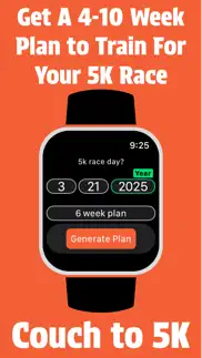 my 5k workout: couch to 5k iphone screenshot 1