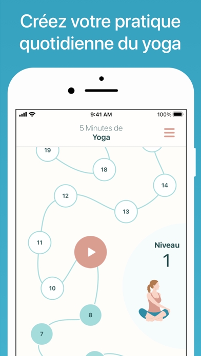 Screenshot #1 pour 5 Minutes de Yoga