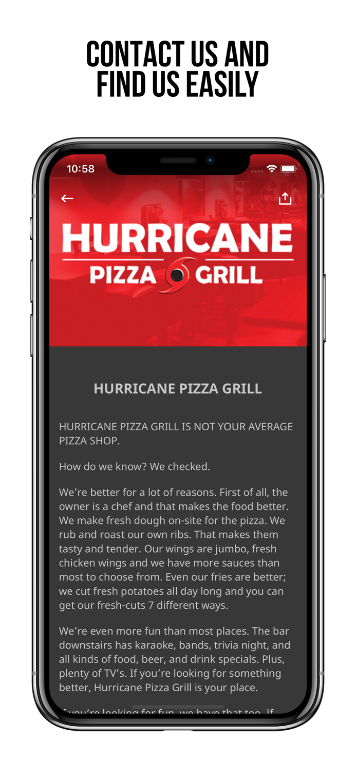 Hurricane Pizza Grill
