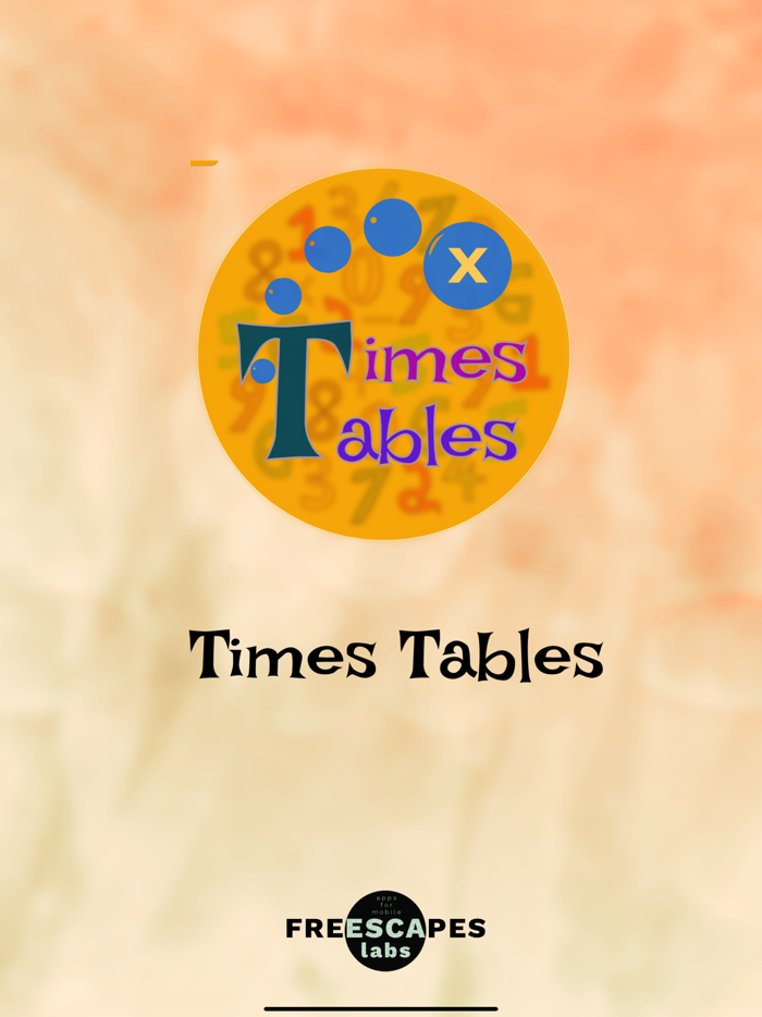 Times Tables Math Drill Game