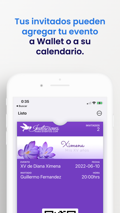 InvitacionesParaEventos Screenshot