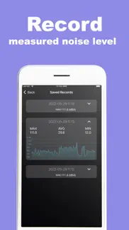 sound meter (decibel) iphone screenshot 4