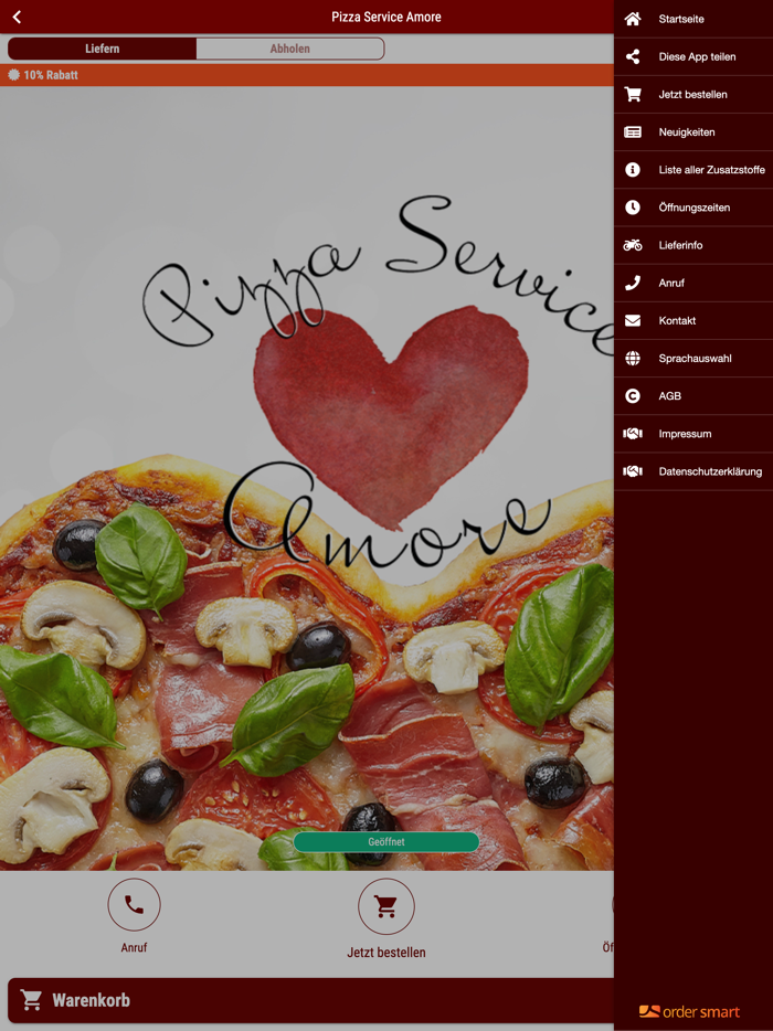 Pizza Service Amore