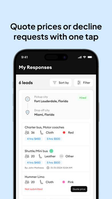 Price 4 Limo Partners Screenshot