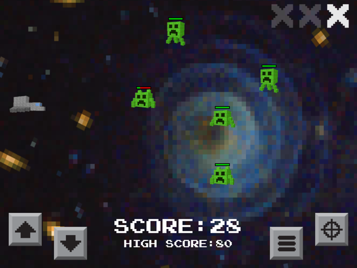 Alien SpaceCraft Game
