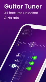 guitar tuner - simply tune iphone screenshot 1