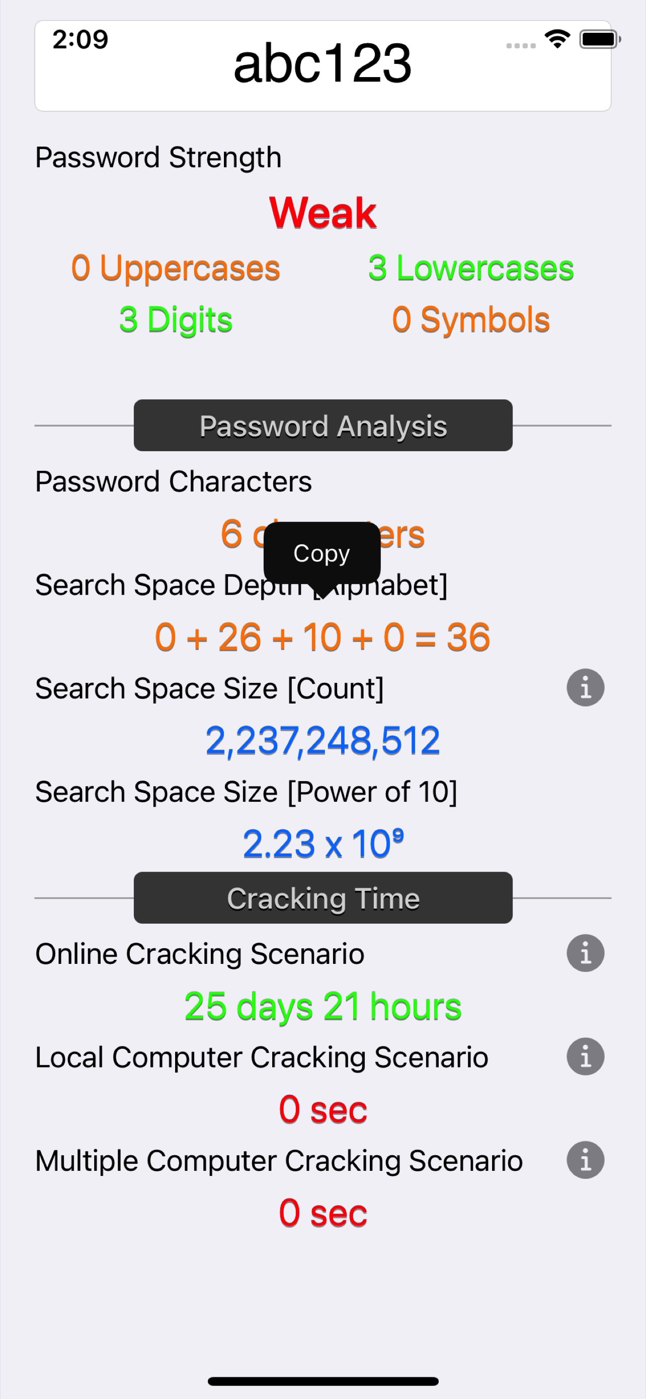 Password Strength Checker