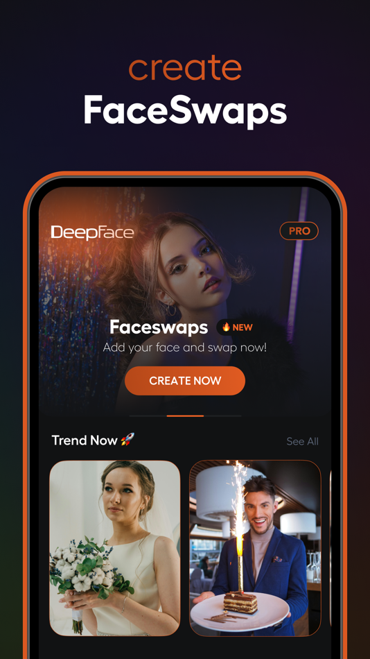 #3. AI Photo Generator - DeepFace (iOS) By: EASYWAY MOBILE LTD