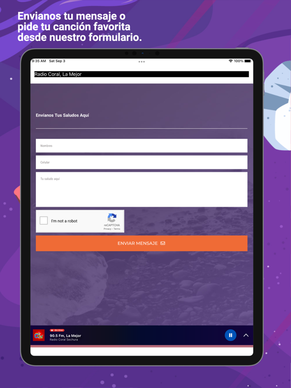 Screenshot #6 pour Radio Coral Sechura