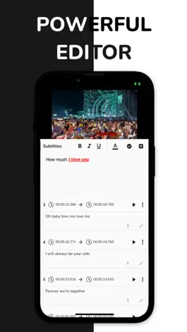 Game screenshot VidSub: Video Subtitle Creator apk