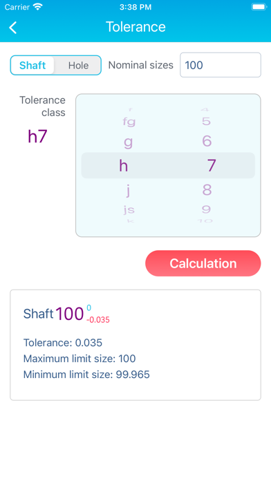 CNC Lathe calculator Screenshot