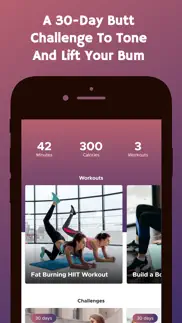 30 day butt lift challenge iphone screenshot 2