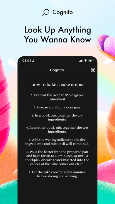 Cognito - Simple Search Engine Screenshot