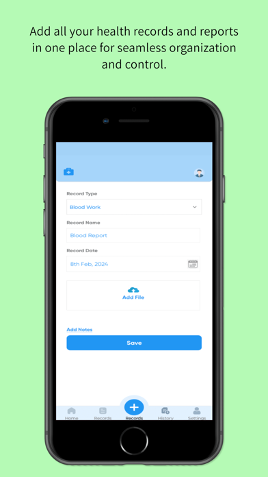 MdRx -Personal Health Records Screenshot