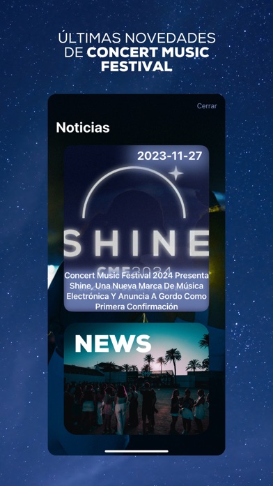 Concert Music Festival Screenshot