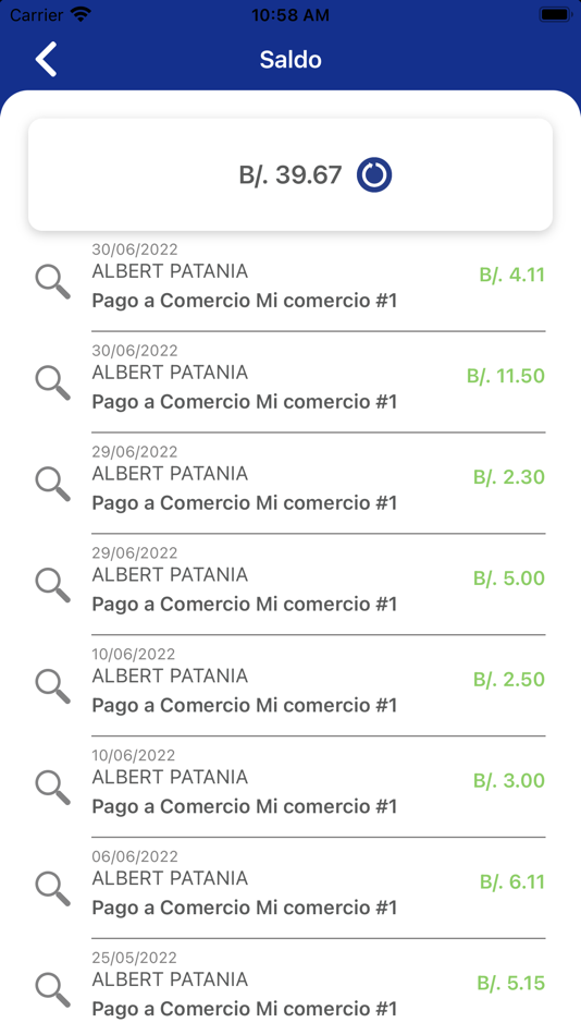 #7. Rayo Pago - Comercio (iOS) 게시자: MMG Bank Corporation