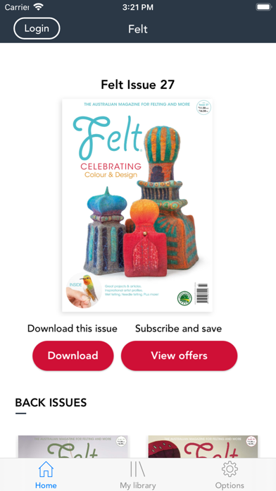 Felt Magazine Screenshot