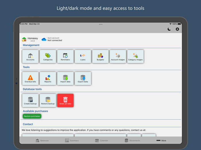 Homeasy - Account Management