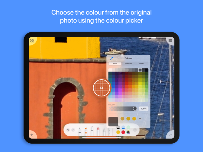 South of France Colouring Book