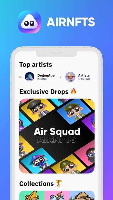 Airnfts: NFT marketplace Screenshot