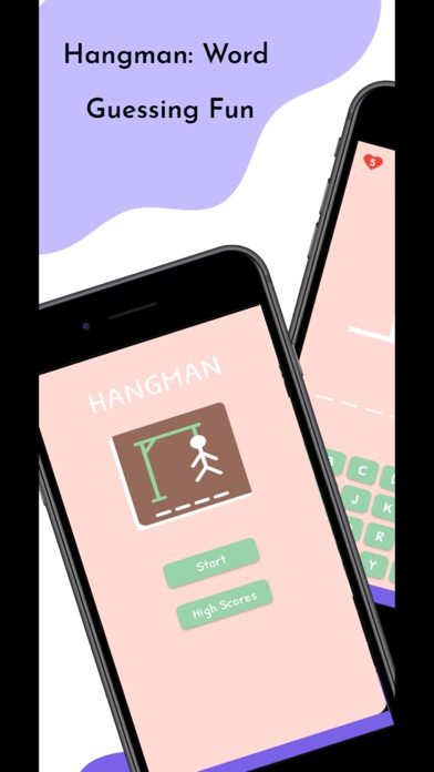 Hangman Word Guessing Fun Game Screenshot