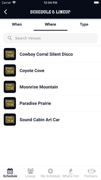 Goldrush Music Festival Screenshot