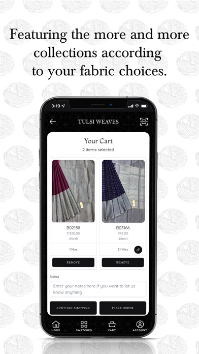 Tulsi Weaves Wholesale Screenshot