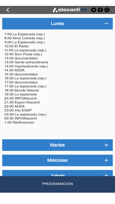 Alacantí TV Screenshot