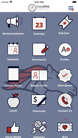 Game screenshot Bay Area Christian School apk
