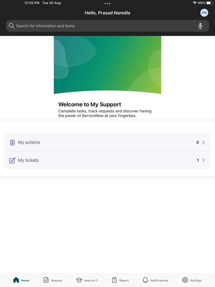 Deloitte My Support app