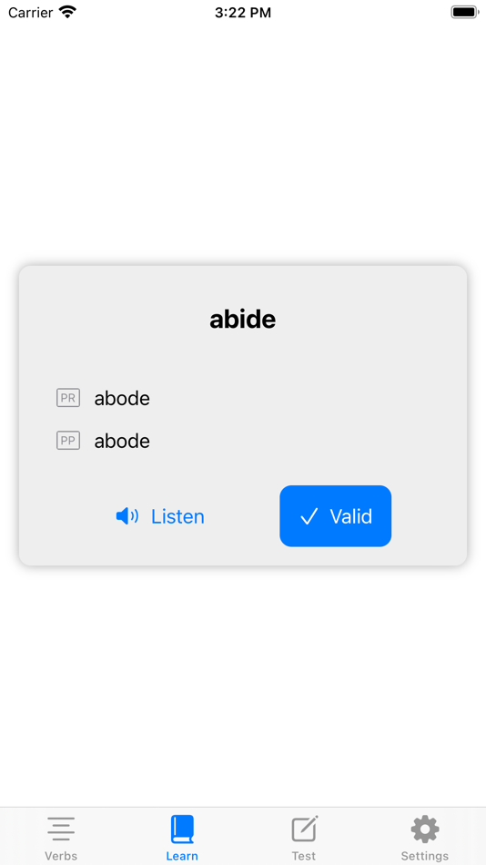 #2. Irregular Verbs (EN) (iOS) Bởi: Robin PAUQUET