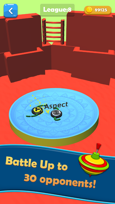 Draw Coliseum - Spinner Game Screenshot