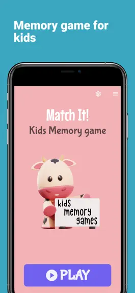 Game screenshot Match It - Kids Memory Game mod apk