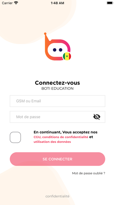 BOTI SENEGAL Screenshot