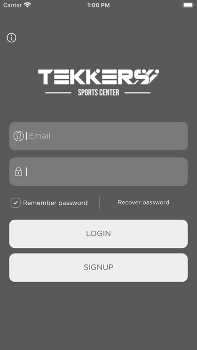 Tekkers Sports Center Screenshot