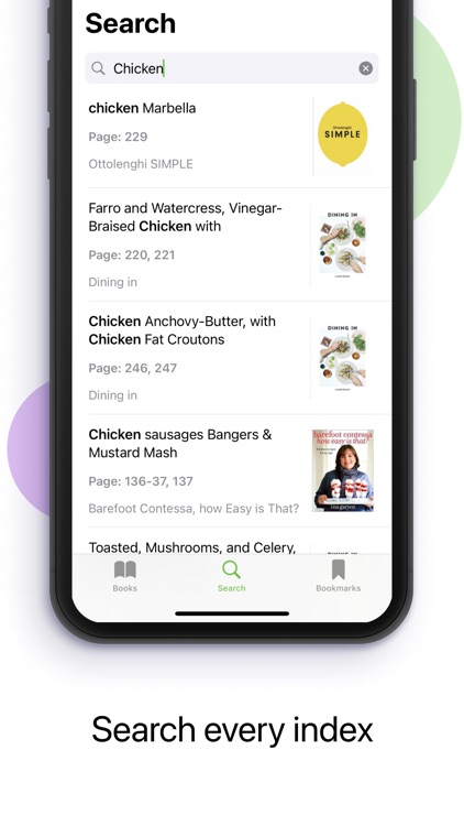Forage - Search my cookbooks