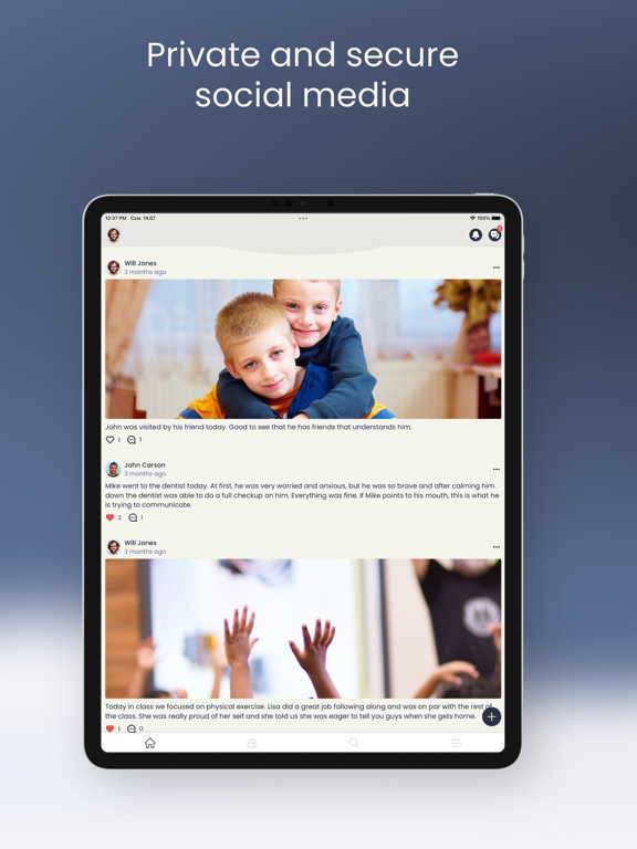Pletly Pal iPad screenshot 2 - Social Networking app