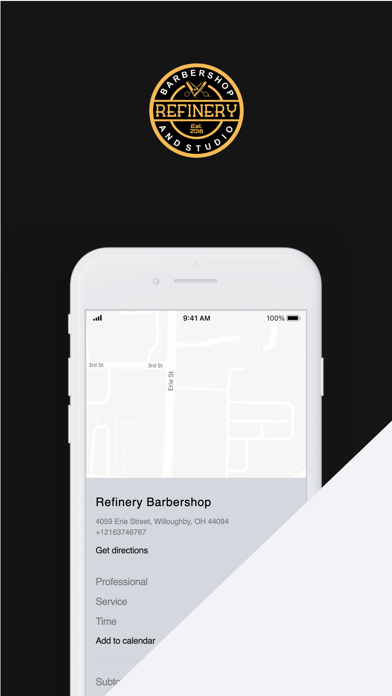 Refinery Barbershop Screenshot