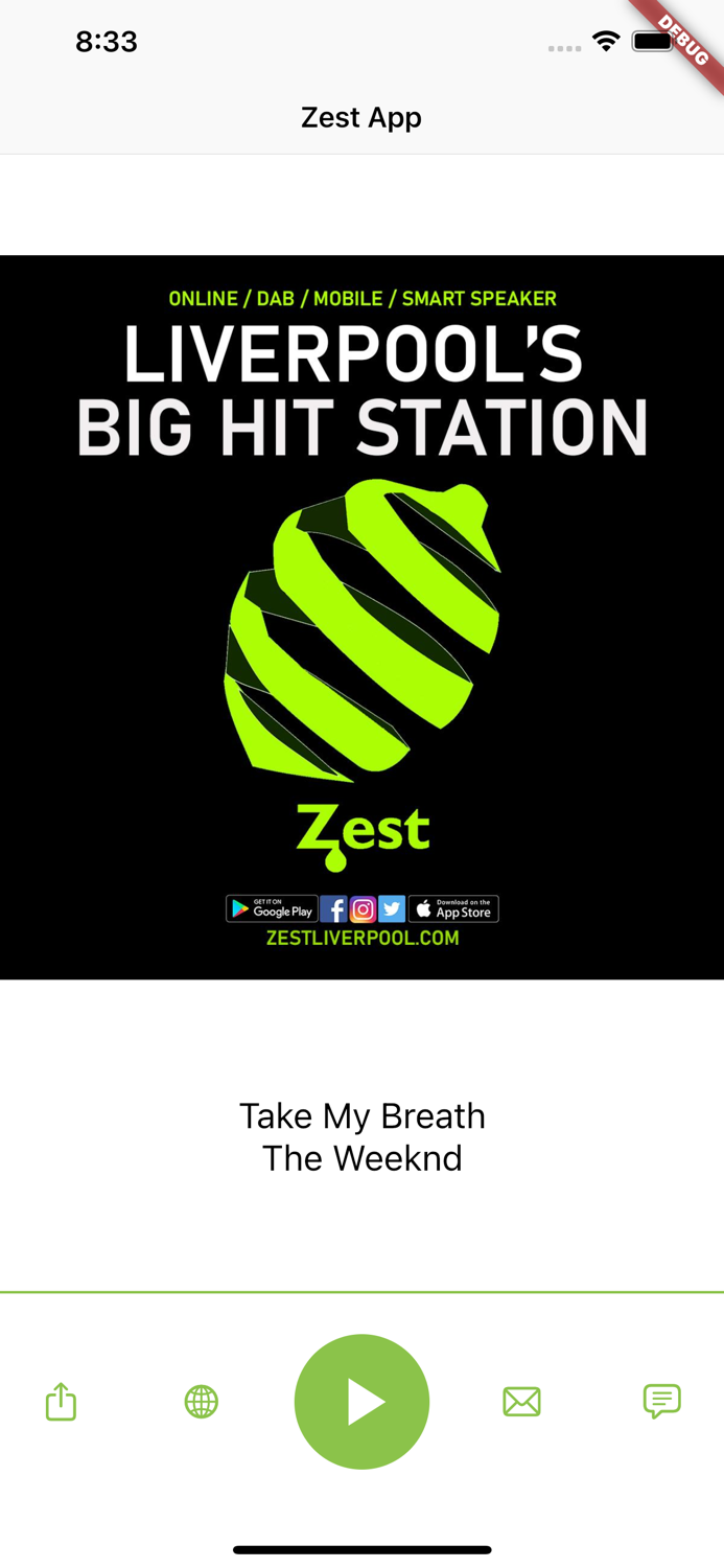 Zest Liverpool App