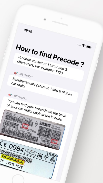 Car Radio Code - Rena