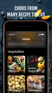 recipe timer by zafapp iphone screenshot 1