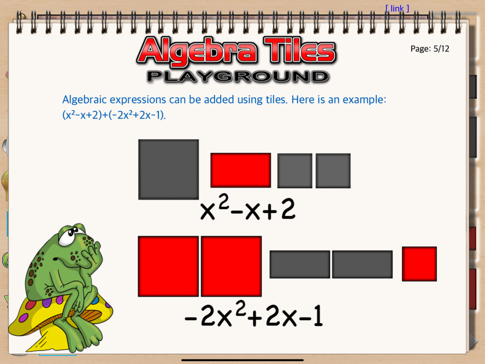 #6. Algebra Tiles Playground (iOS) 由: Ventura Educational Systems