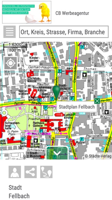 Unser Stadtplan Screenshot