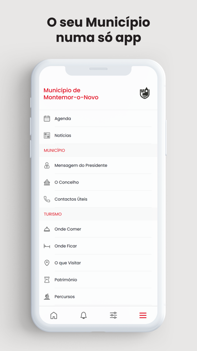 Município de Montemor-o-Novo Screenshot