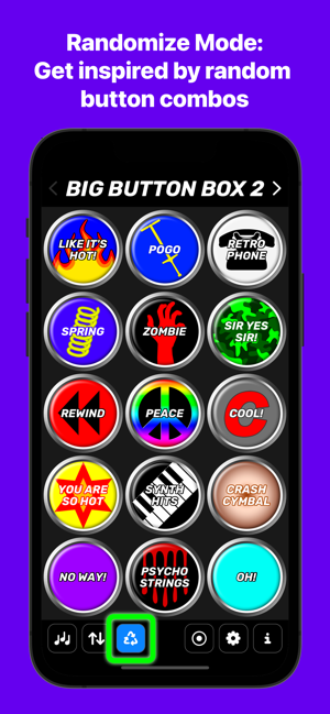 ‎Big Button Box 2 sound effects Screenshot