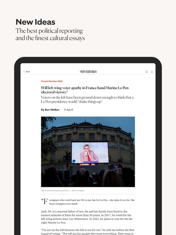 Screenshot #6 pour New Statesman Magazine