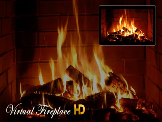 Screenshot #4 pour Virtual Fireplace In HD