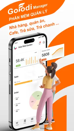 Gofodi - Quản lý nhà hàng screenshot 2